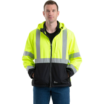 Berne Hi-Vis Type R Class 3 Softshell Jacket