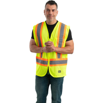 Custom Berne Hi-Visibility Mesh Multi-Color Vest-Class 2