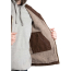 Berne V-Neck Vest Sherpa Lined - On Model - Bark - Inside Left Detail