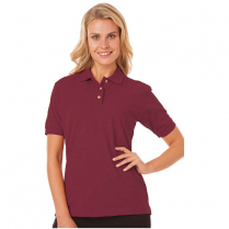 Blue Generation Ladies' Superblend Short Sleeve Pique Polo