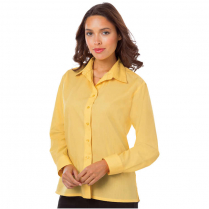 Blue Generation Ladies' Long Sleeve Value Poplin Shirt