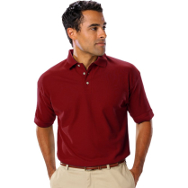 Blue Generation Men's Teflon Pique Polo without Pocket