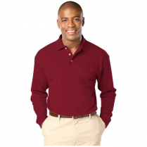 Blue Generation Men's Superblend Long Sleeve Polo