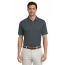Blue Generation Adult Tonal Stripe Wicking Short Sleeve Polo - On Model - Graphite - Front