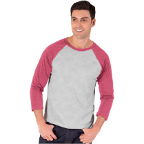 Blue Generation Adult 3/4 Sleeve Triblend Baseball T-Shirt