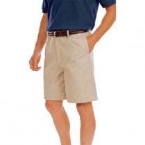 Blue Generation Men's Teflon Twill Flat Front Short