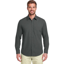 Blue Generation Men's Long Sleeve Crossweave Shirt