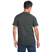 Carhartt Force&reg; Short Sleeve Pocket T-Shirt - On Model - Carbon Heather - Back