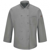 Chef Designs Men's Ten Button Chef Coat with Mimix&trade; And Oilblok