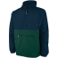 Charles River Adult Color Blocked Pack-N-Go&reg; Pullover - Navy-Forest - Front