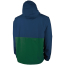 Charles River Adult Color Blocked Pack-N-Go&reg; Pullover - Navy-Forest - Back