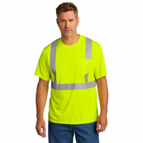 Custom CornerStone&reg; ANSI 107 Class 2 Mesh Tee