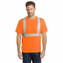 Custom CornerStone&reg; ANSI 107 Class 2 Safety T-Shirt