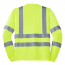 Custom CornerStone&reg; ANSI 107 Class 3 Long Sleeve Snag-Resistant Reflective T-Shirt