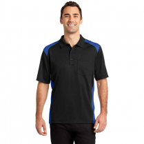 CornerStone&reg; Select Snag-Proof Two Way Colorblock Pocket Polo