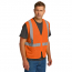Custom CornerStone&reg; ANSI 107 Class 2 Economy Mesh Zippered Vest