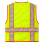Custom CornerStone&reg; ANSI 107 Class 2 Mesh Zippered Two-Tone Vest