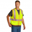 Custom CornerStone&reg; ANSI 107 Class 2 Mesh Zippered Two-Tone Vest