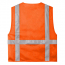 Custom CornerStone&reg; ANSI 107 Class 2 Mesh Six-Pocket Zippered Vest