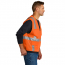 Custom CornerStone&reg; ANSI 107 Class 2 Mesh Six-Pocket Zippered Vest