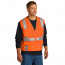 Custom CornerStone&reg; ANSI 107 Class 2 Mesh Six-Pocket Zippered Vest