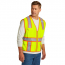 Custom CornerStone&reg; ANSI 107 Class 2 Surveyor Zippered Two-Tone Vest
