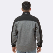 Dri-Duck Motion Soft Shell Jacket - On Model - Back