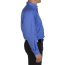 Edwards Men's Long Sleeve Stretch Poplin Shirt - On Model - Right Side - French Blue