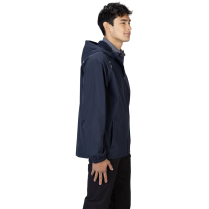 Edwards Men's Ecoreflect Rain Jacket - On Model - Navy - Right Side