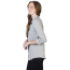 Edwards FlexBatiste Three Quarter Sleeve Ladies Shirt - On Model - Platinum - Left Side