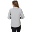 Edwards FlexBatiste Three Quarter Sleeve Ladies Shirt - On Model - Platinum - Back