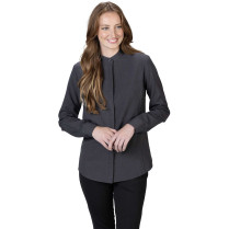 Edwards Ladies' FlexBatiste Banded Collar Long Sleeve Cafe Shirt