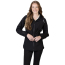 Edwards Ladies' Ecoreflect Rain Jacket - On Model - Black - Front