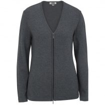CLEARANCE Edwards Ladies' Full Zip V-Neck Cardigan Sweater