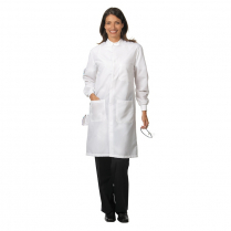 Fashion Seal Protective Coat - Snap Closure at Neck - Texture Shield&reg; - Poly/Cotton Back
