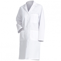 Fashion Seal Ladies' Poplin 39" 80/20 Lab Coat - 3 Pocket / Stitched Down Back Belt