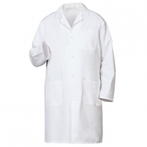 Fashion Seal Men's Poplin 41" Lab Coat - 3 Pocket / Side Pocket Slits