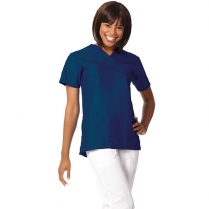 Fashion Seal Ladies' V-Neck Yoke Tunic - Fashion Blend