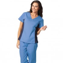 Fashion Seal Ladies' Side Flex Tunic - Fashion Poplin