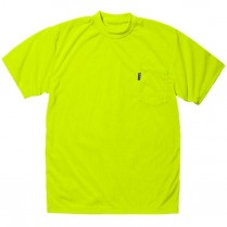 Custom Key Enhanced Visibility Waffle Knit Short Sleeve Pocket T-Shirt