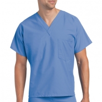 Landau Unisex Poplin Scrub Top