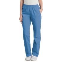 Landau Women's Classic Fit Poplin Relaxed Pant