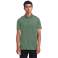 Mercer+Mettle Stretch Pique Full-Button Polo - On Model - Sage Heather - Front