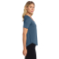 Mercer+Mettle Women's Stretch Jersey Relaxed Scoop - On Model - Insignia Blue - Side