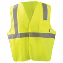 OccuNomix Economy 5 Point Breakaway Mesh Safety Vest - Class 2