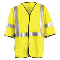 OccuNomix FR  Single Stripe Solid Safety Vest - Class 3 CAT 2