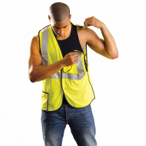 OccuNomix Premium 5 Point Breakaway Mesh Safety Vest - Class 2
