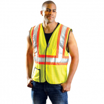 OccuNomix Premium Two-Tone Mesh Safety Vest - Class 2