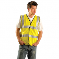 OccuNomix Premium FR Mesh Dual Stripe Safety Vest - Class 2 CAT 1