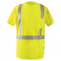 Custom OccuNomix 3.8 oz. Short Sleeve OCX Patented Segmented Tape T-Shirt with Pocket - Class 2